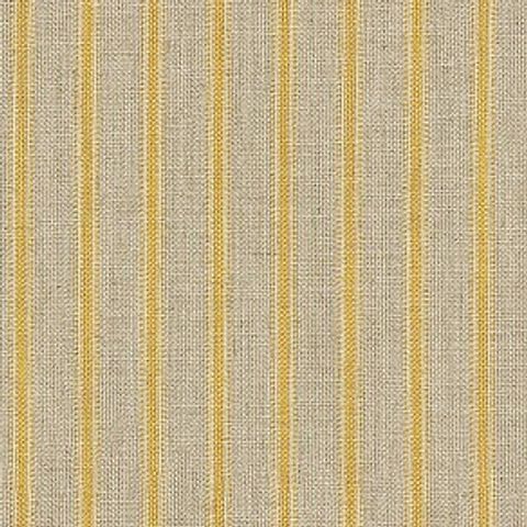 Harrop Stripe Buttercup Voile Fabric