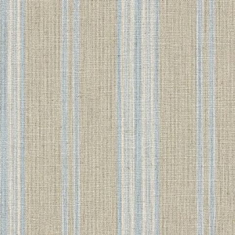 Backridge Stripe Sky Voile Fabric