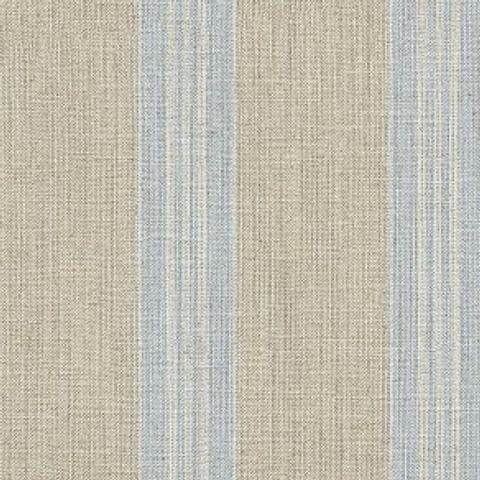 Leagram Stripe Sky Voile Fabric