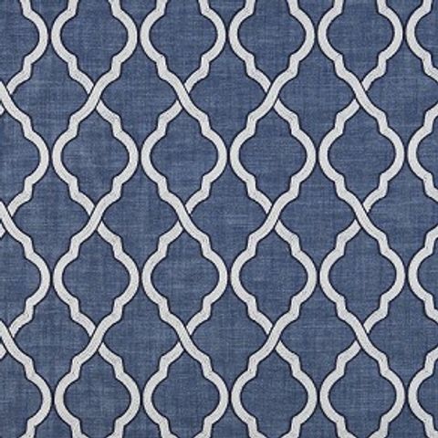 Gala Navy Upholstery Fabric