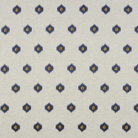 Hoopla Navy Upholstery Fabric