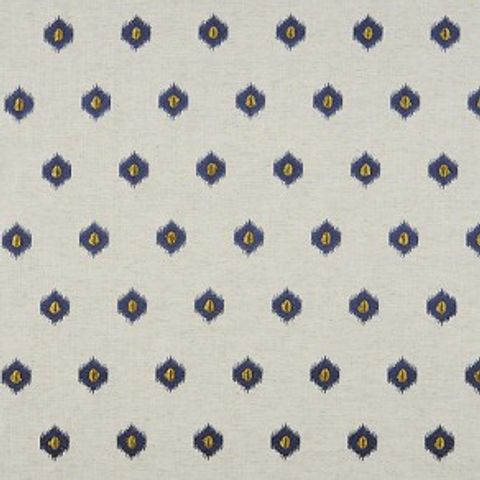 Hoopla Navy Upholstery Fabric