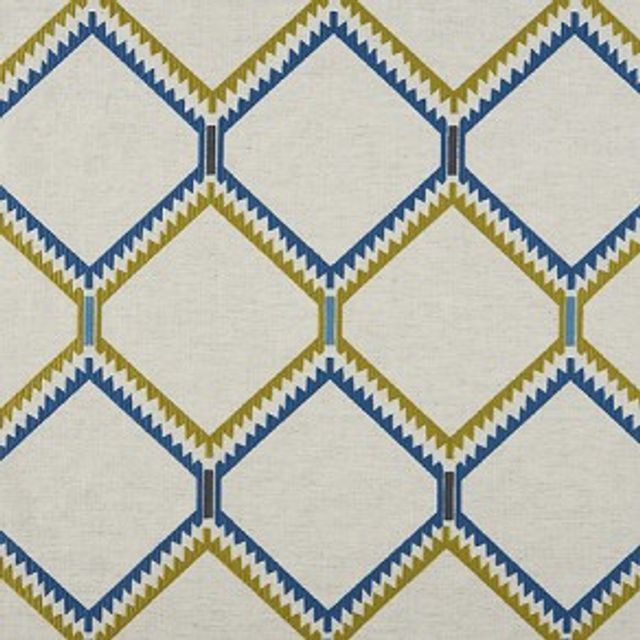 Bill Beaumont Carnival Rio Teal Upholstery Fabric