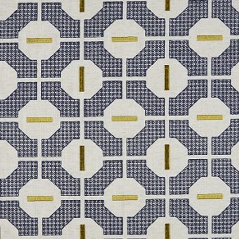 Rumba Navy Upholstery Fabric