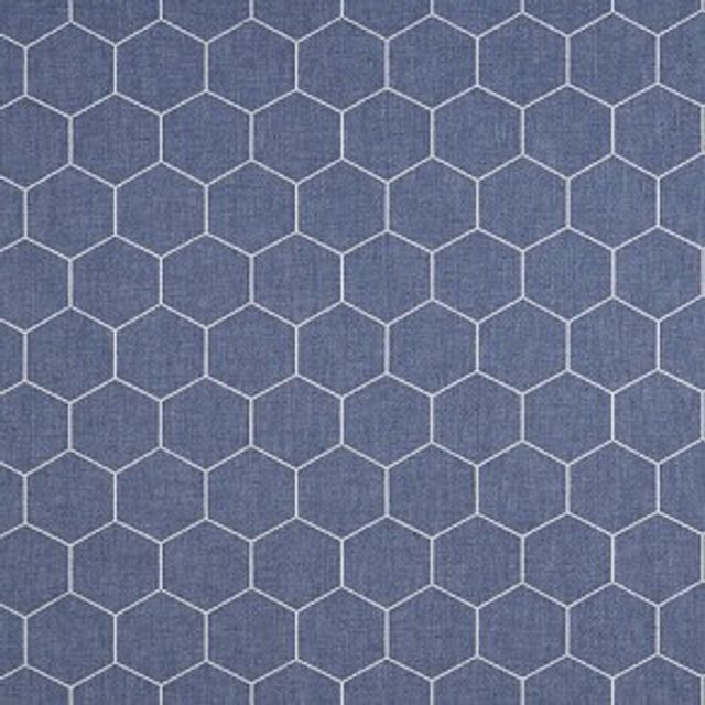 Bill Beaumont Sherwood Beehive Denim Upholstery Fabric