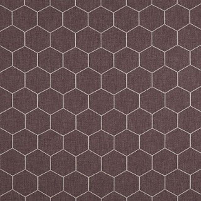 Bill Beaumont Sherwood Beehive Grape Upholstery Fabric
