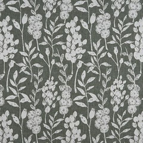 Flora Pine Upholstery Fabric