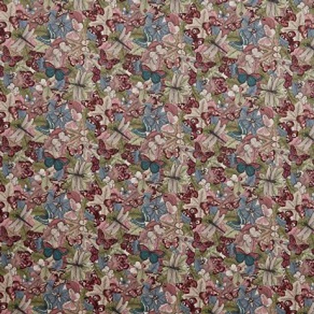 iLiv Botanist Botanist Garnet Upholstery Fabric