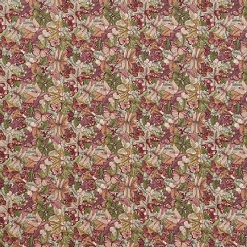 Botanist Coral Upholstery Fabric