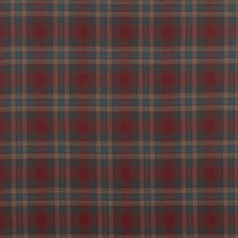 Fair Isle Garnet Upholstery Fabric