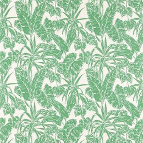 Parlour Palm Gecko Voile Fabric