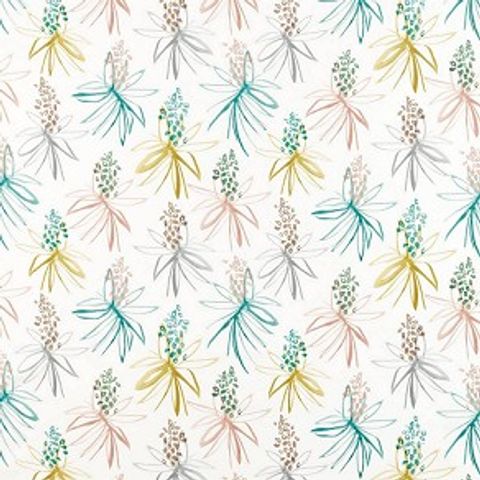 Tillandsia Blush / Glacier Voile Fabric