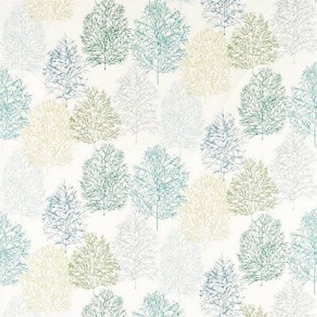 Scion Zanzibar Fabrics Soetsu Kiwi / Slate