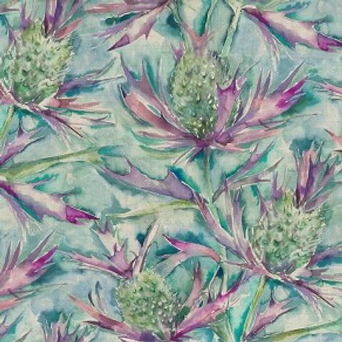 Braithwaite Teal Voile Fabric