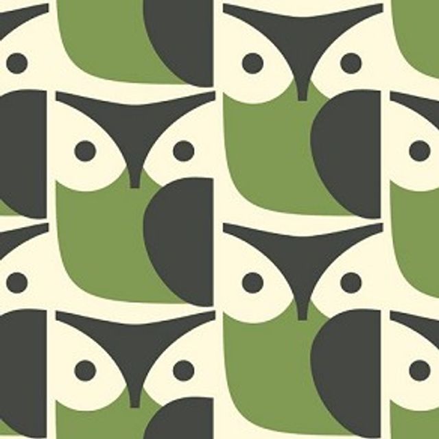Owl Chalky Green