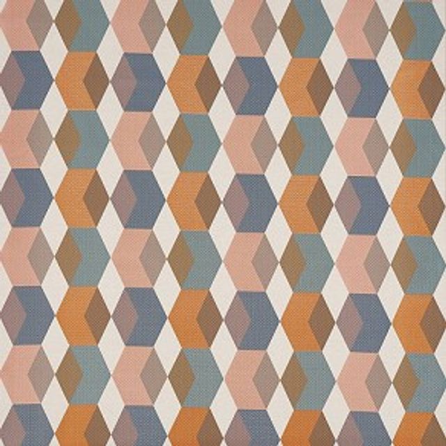 Prestigious Textiles Abstract Interlock Auburn