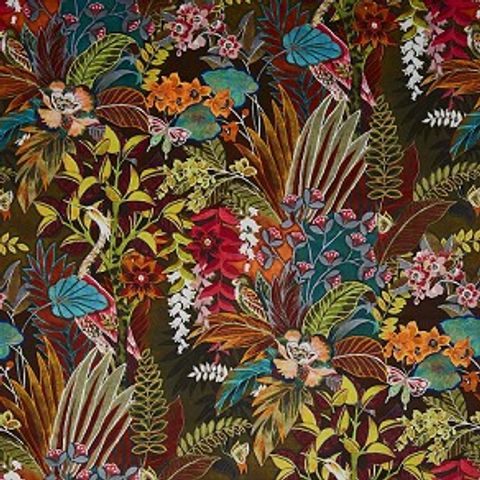 Hidden Paradise Calypso Voile Fabric