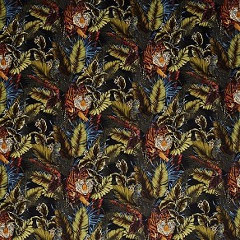 Bengal Tiger Amazon Voile Fabric