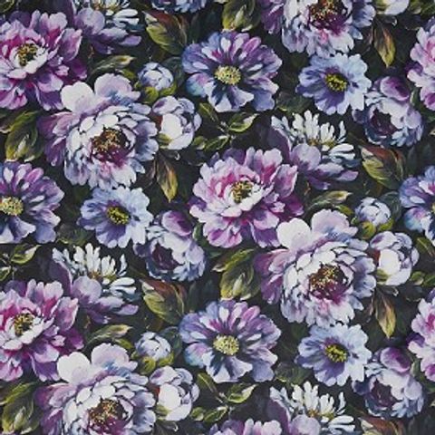 Secret Oasis Ultra Violet Voile Fabric