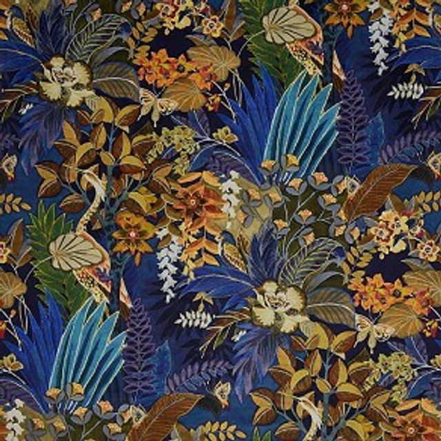 Prestigious Textiles Journey Beyond Hidden Paradise Midnite