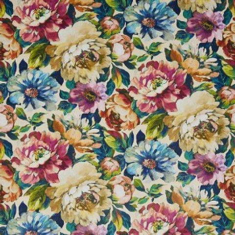 Secret Oasis Jewel Voile Fabric