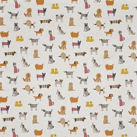 Woof Butterscotch Voile Fabric