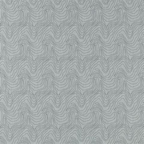 Formation Silver Voile Fabric