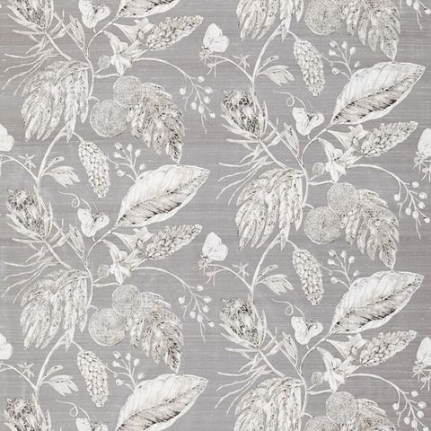 Amborella Silk Steel Voile Fabric