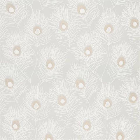 Orlena Rose Gold/Pearl Voile Fabric