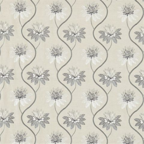 Eloise Dusty Blue Voile Fabric