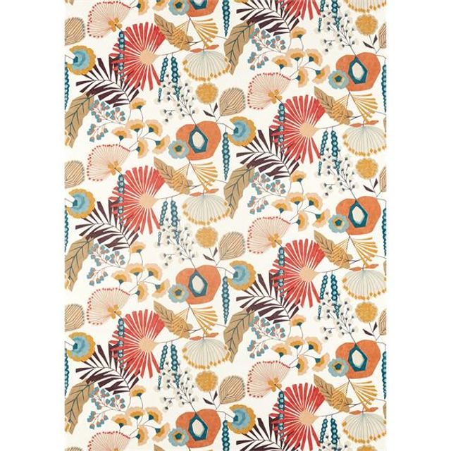 Harlequin Salinas Prints & Weaves Zavala Russet/Navy/Lagoon
