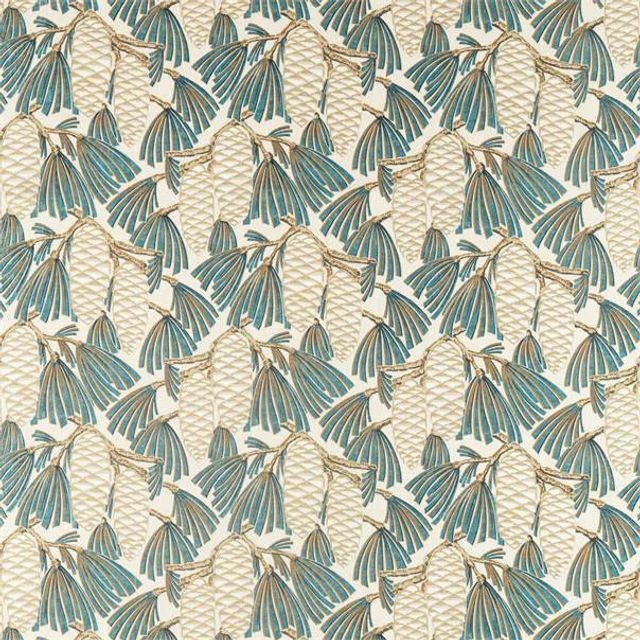 Harlequin Salinas Prints & Weaves Foxley Kingfisher