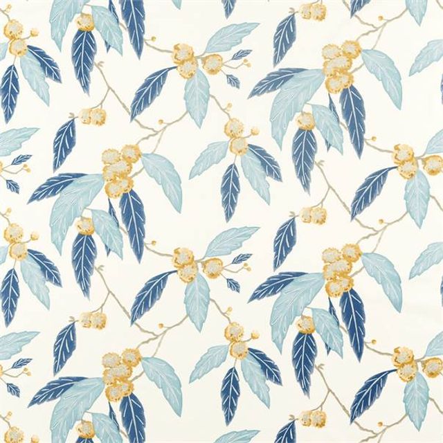 Harlequin Salinas Prints & Weaves Coppice Sarffron/Cobalt