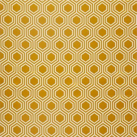 Harlequin Salinas Prints & Weaves Selo Gold Fabric