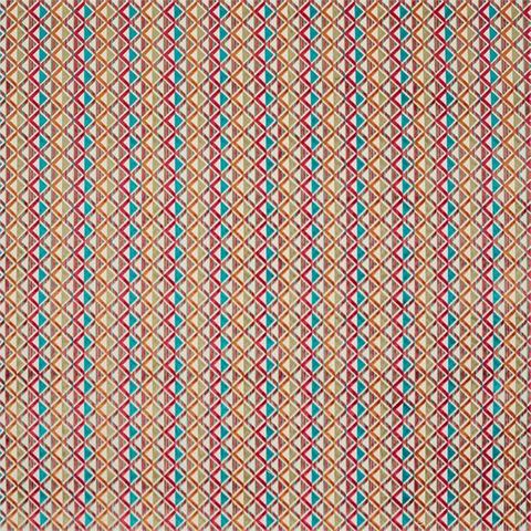 Boka Velvet Azalea / Lagoon / Olive Upholstery Fabric