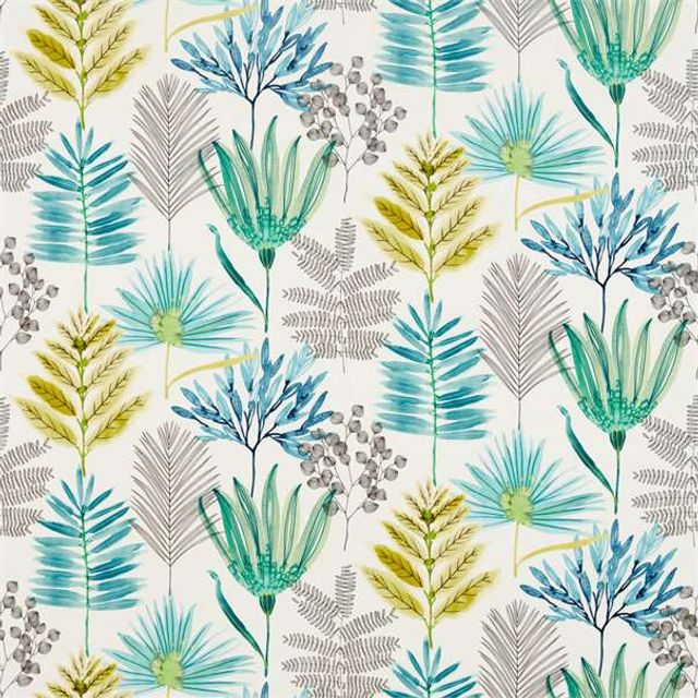 Harlequin ZAPARA Fabrics Yasuni Emerald/Zest Upholstery Fabric