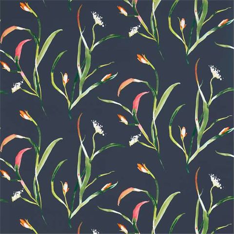 Saona Papaya/Cassis Upholstery Fabric