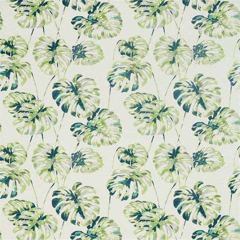 Kelapa Emerald/Zest Voile Fabric