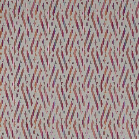 Harlequin Zambezi Makena Cerise / Fuchsia / Mink Box Cushion