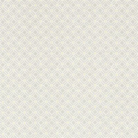 Fretwork Silver/Linden Upholstery Fabric