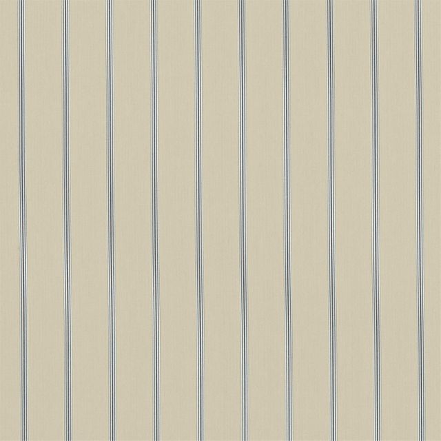 Sanderson Country Stripes Annis Biscuit/Indigo