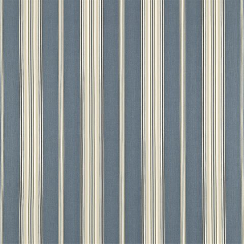 Saxon Indigo/Biscuit Upholstery Fabric