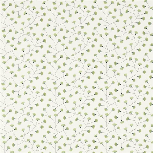 Sanderson Maida Fabrics Gingko Trail Winter Rocket