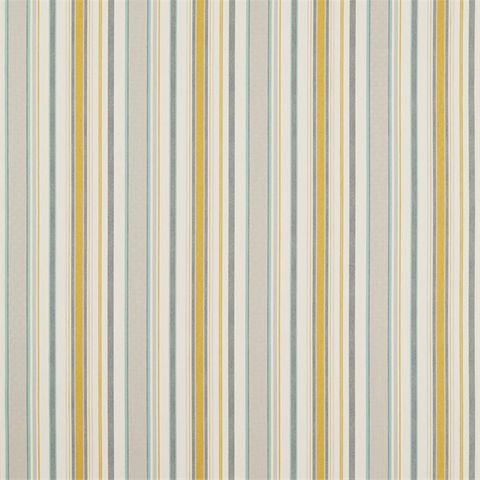 Sanderson Maida Fabrics Dobby Stripe Dijon Bed Base Valance