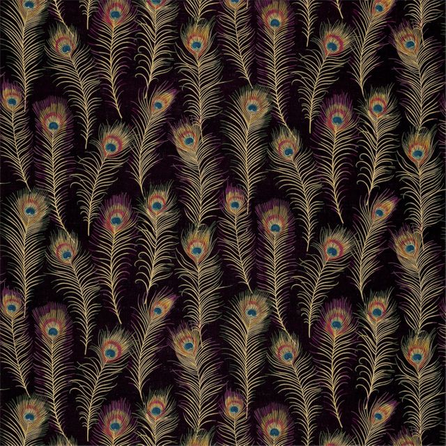 Sanderson Aegean Fabrics Themis Carbon