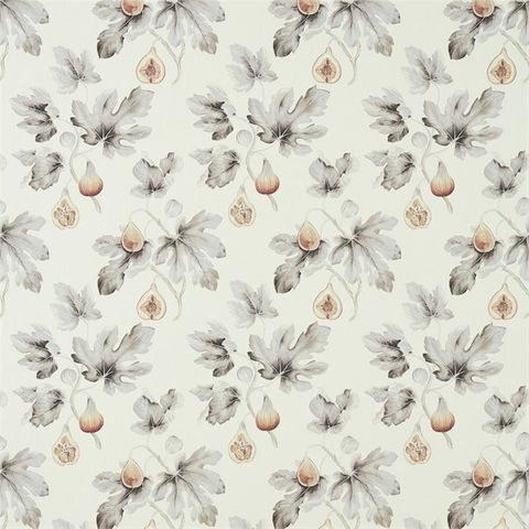 Fig Harvest Sepia/Grey Voile Fabric