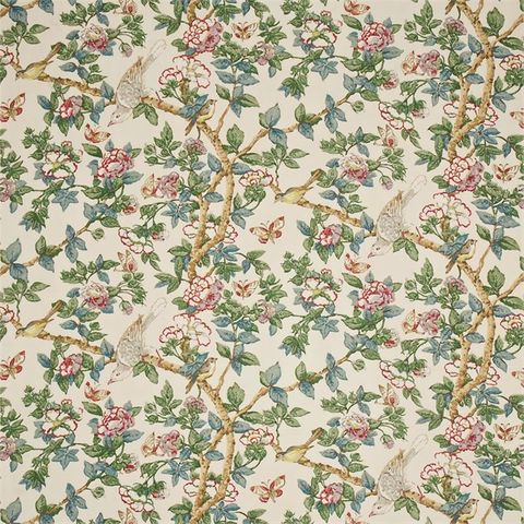 Caverley Chintz Sanderson Voile Fabric