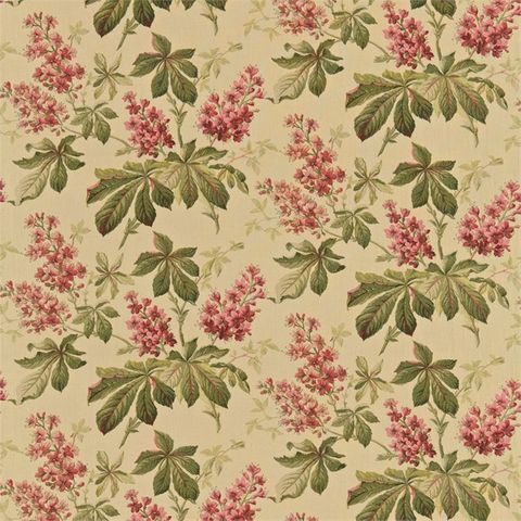 Pavia Ruby/Emerald Sanderson Voile Fabric