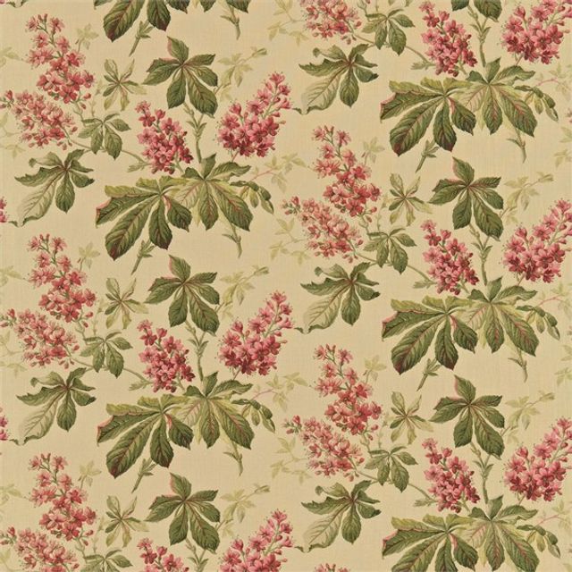 Sanderson Autumn Prints Pavia Ruby/Emerald Sanderson