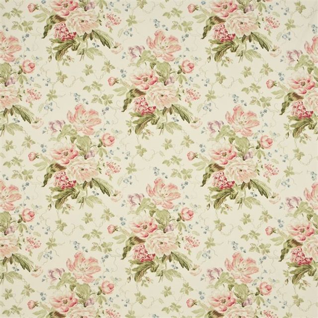 Sanderson Autumn Prints Alsace Cream/Rose Sanderson